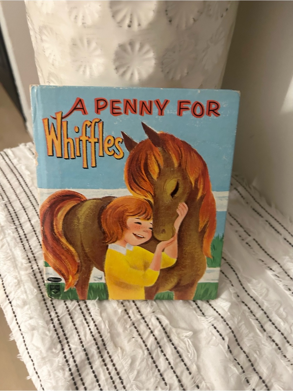 Vintage 1962 A Penny for Whiffles Whitman Tip-Top Tales Book